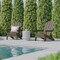 Flash Furniture Brown Adirondack Patio Chairs with Cupholder, 2PK 2-LE-HMP-1044-10-BR-GG - alternate 9